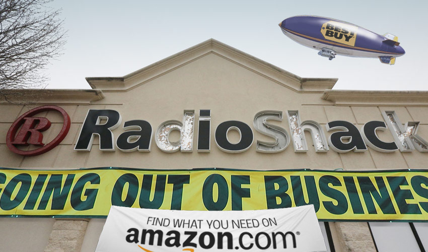 A stubborn business model sinks RadioShack